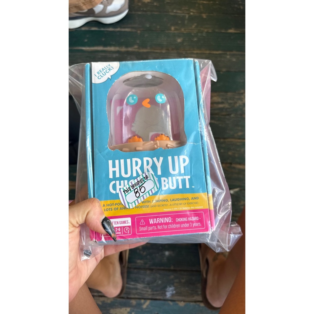 Hurry Up Chicken Butt Game Exploding Kittens Family Activity Game Ages 4+ - Picture 7 of 7